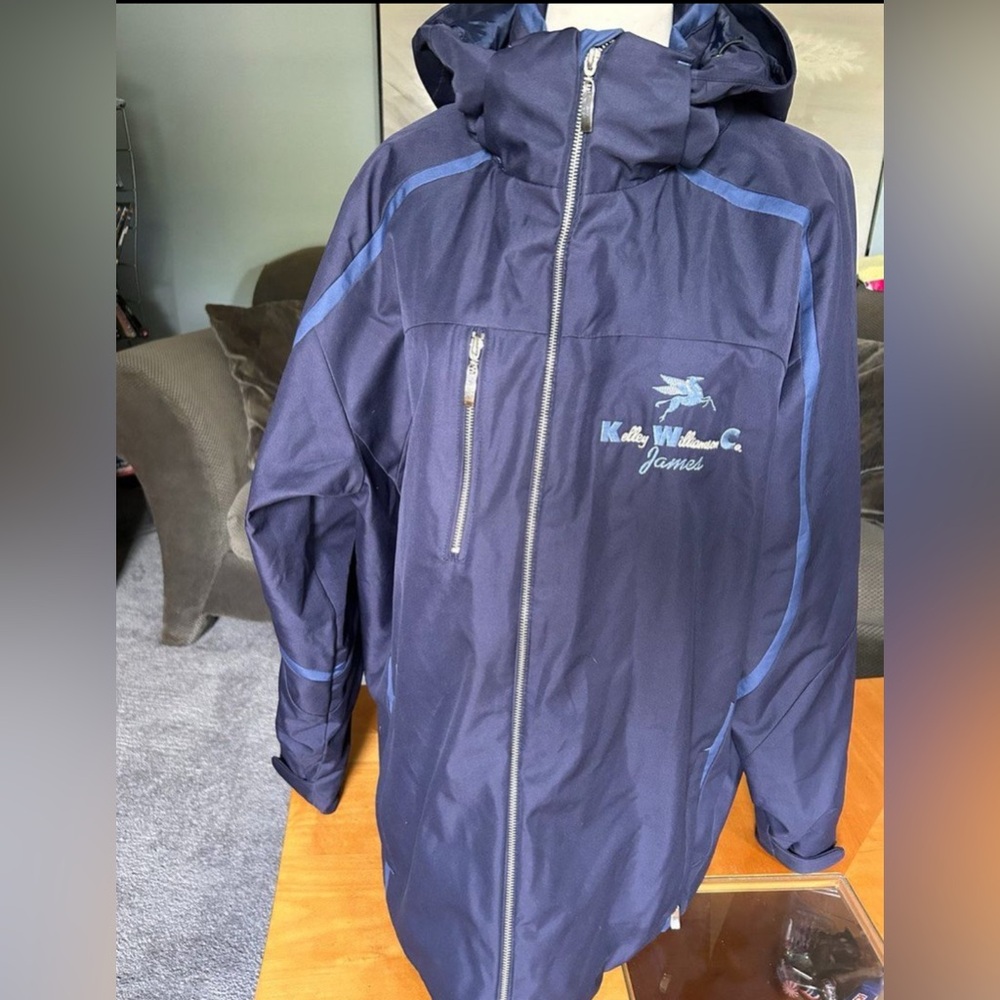 Tri-Mountain hooded warm winter coat (size XL)